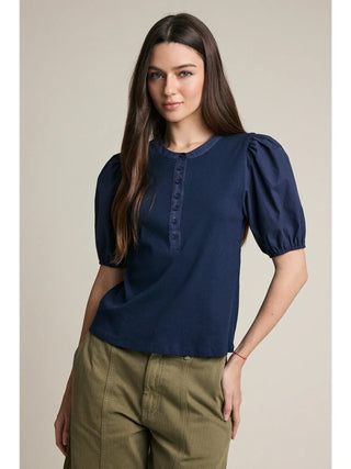 Brought to You Navy Henley
