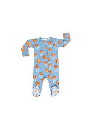 Buckets Zipper Footie