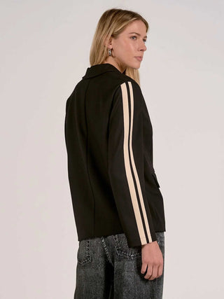 Carrie Black Stripe Blazer