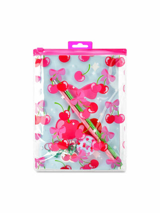 Cheerful Cherries Stationery Set