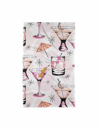 Cocktail Hour Tea Towel