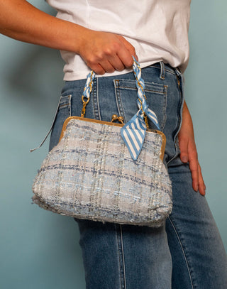 Coco Bag Blue Tweed