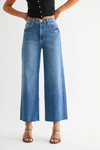 HR Scissor Cut Flare - MD Denim