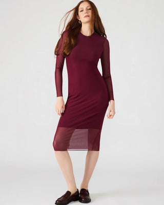 Hailee Dress in Wine