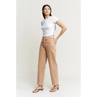 High Rise Ankle Straight Leg Tuscany