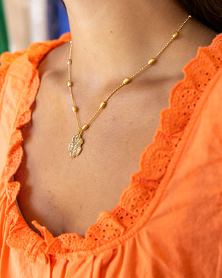 Larissa Bead Chain Necklace