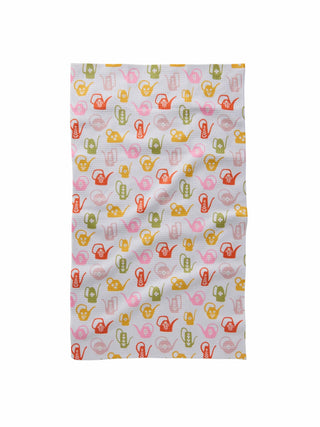 Retro Watering Can Tea Towel