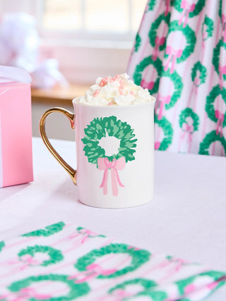 Rosy Wreaths Mug