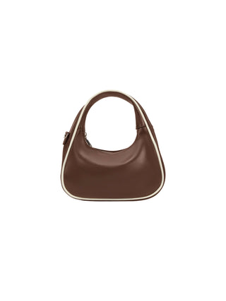 Sarita Chocolate Top Handle Bag