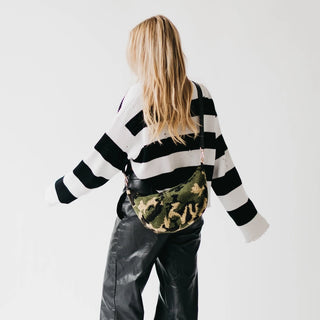 Sherpa Crossbody Bag - Camo