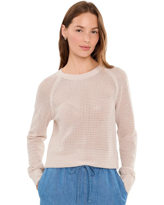 Soleil Open Stitch Sweater Opal