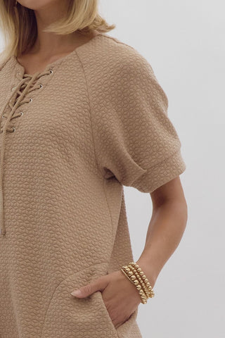 Today in Taupe Dress